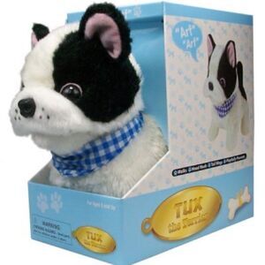 NWB Westminster Boston Terrier Lifelike Stuffed Animal Toy